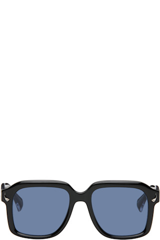 Vivienne Westwood: ブラック Harley サングラス | SSENSE 日本