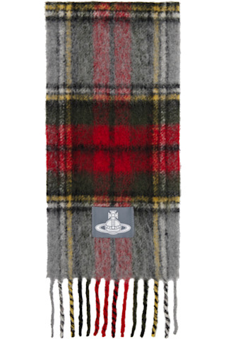 ヴィヴィアンウエストウッドCHUNKY TARTAN SCARF　2025AW Vivienne Westwood（ヴィヴィアンウエストウッド） マフラー CHUNKY