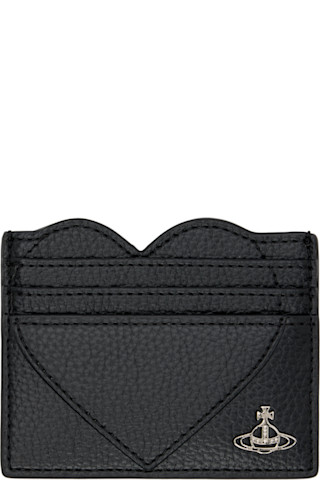 Black Heart Card Holder by Vivienne Westwood on Sale
