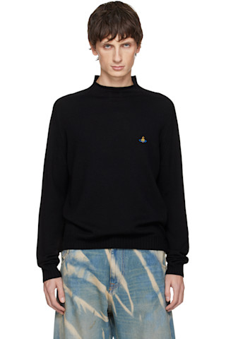 Black Fisherman Sweater by Vivienne Westwood on Sale
