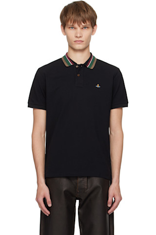 Black Classic Polo by Vivienne Westwood on Sale
