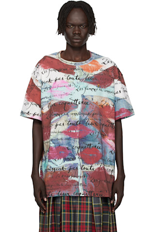 Vivienne Westwood: マルチカラー オーバーサイズ Tシャツ