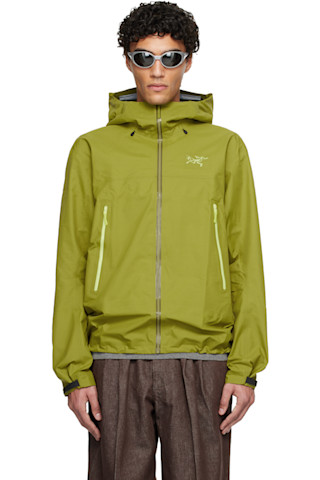 Arc'teryx: Khaki Beta SL Jacket | SSENSE