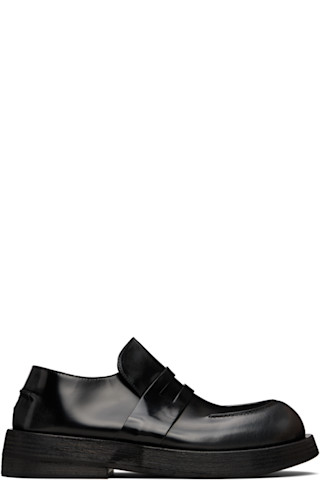 【関税込み】Marsell ブラック Musona ローファー Marsell Black Musona Loafers Marsèll