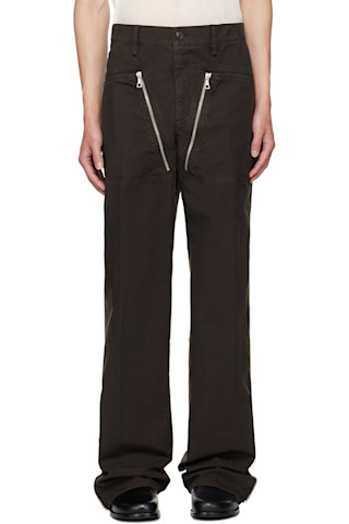 DRIES VAN NOTEN ブラック 4ポケット トラウザーズ スリムフィットウールブレザー - 秋冬メンズ | Dries Van Noten