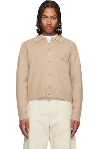 Dries Van Notenのベージュ ウール カーディガンがセール中