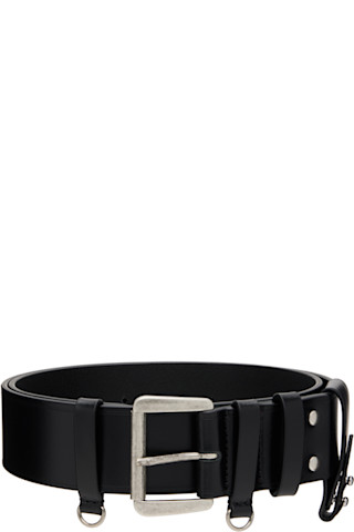 Ann Demeulemeester: Black Janke Belt | SSENSE