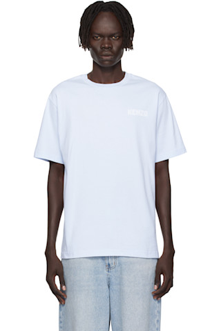 Blue Kenzo Paris 'KENZO City' T-shirt by Kenzo on Sale
