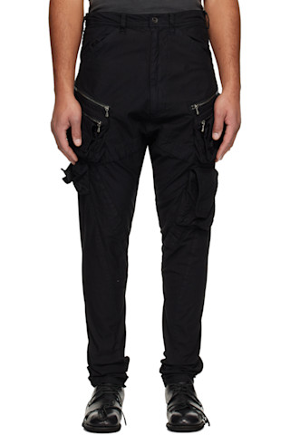 JULIUSのブラック Tactical カーゴパンツがセール中