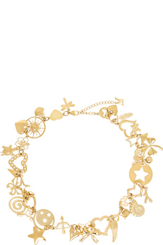 MARLAND BACKUS チャーム Silver Chrome Charm Necklace by Marland Backus on Sale