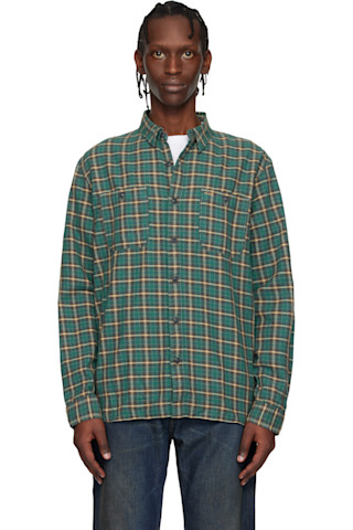 RRLのブルー フランネルシャツがセール中