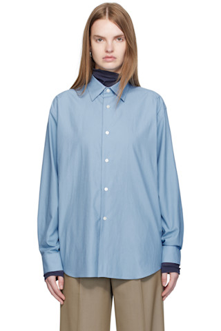 新品未使用AURALEE WASHED FINX TWILL SHIRT 1 WASHED FINX TWILL SHIRT - AURALEE Official Website