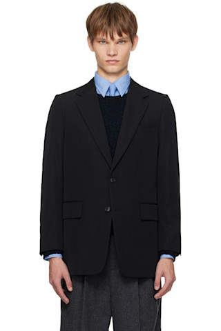 AURALEE ブラック テーラードジャケット サイズ3 AURALEE: ブラック Light Wool Max Gabardine テーラード