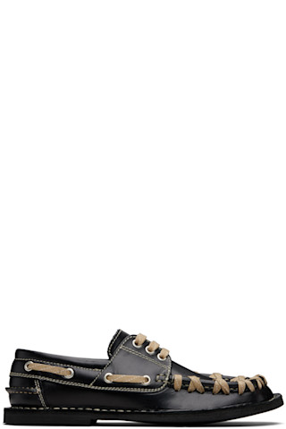 CAMPERLABのブラック Eki デッキシューズがセール中