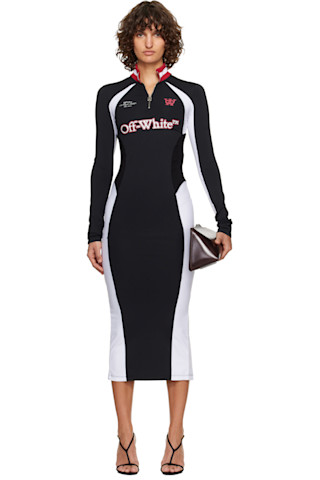 black and white athletic dress LOOKBOHO Women's Tennis Sporty Sleeveless Striped Golf Outfits back and A SSYS Black Short Sleeve White