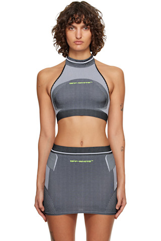Mosaic Solid Racerback Top (white) main image 1