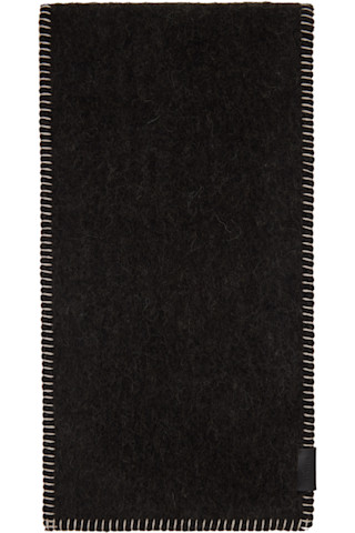 Lemaire Cocotte Scarf 黒 Lemaire Cocotte Scarf 黒 LEMAIRE(ルメール) COCOTTE FLUFFY SCARF