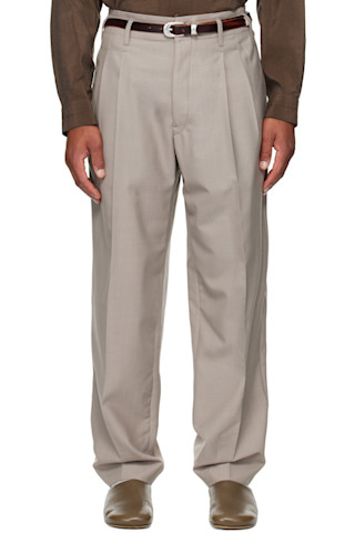 LEMAIRE ベージュ パンツ ベージュ系 LEMAIRE(ルメール) ボトムス(レディース) - 海外通販のBUYMA