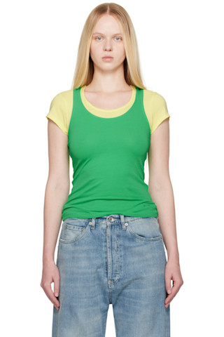 【新品未使用】paloma wool カットソー green 新品未使用】paloma wool カットソー green