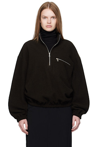 RIER ウールフリース初期シャツ型 g)｜フリース プルオーバー シャツ g-536-rf - Piu di aranciato(ピウ