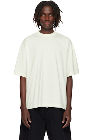 VETEMENTSのホワイト Regular ロゴ Tシャツがセール中