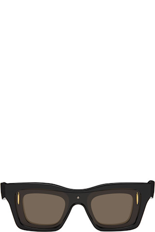 Black Signature Sunglasses by LOEWE on Sale