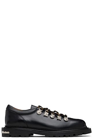 Toga Virilisのブラック AJ1425 レザー ダービーがセール中