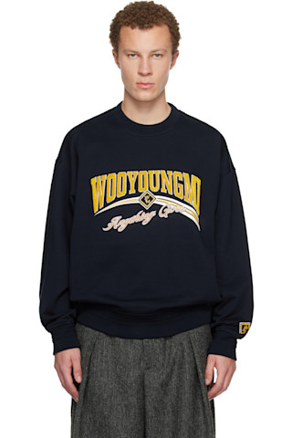 WOOYOUNGMIのグレー Lenticular Logo スウェットシャツがセール中