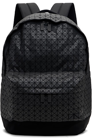 BAO BAO ISSEY MIYAKE: Black Daypack Backpack | SSENSE