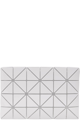 BAO BAO ISSEY MIYAKE: Off-White Lucent One-Tone Pouch | SSENSE