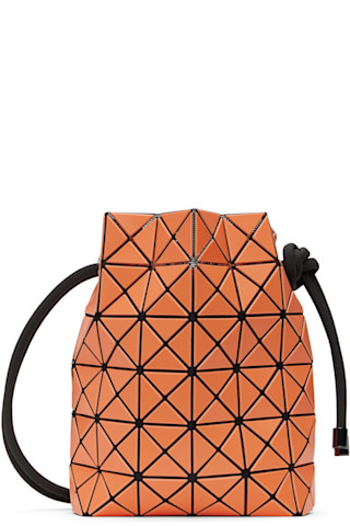 Orange Wring Matte Bag by BAO BAO ISSEY MIYAKE on Sale