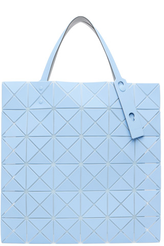 Blue Lucent W Color Tote by BAO BAO ISSEY MIYAKE on Sale