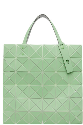 Green Lucent W Color Tote by BAO BAO ISSEY MIYAKE on Sale