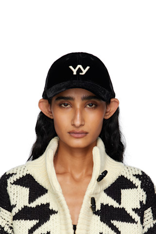 OPEN YY 韓国 タイ ベルベット ゴルフ ベースボール キャップ 252731F016001_1.jpg