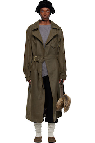 Yontory　1piu1uguale3 CRAZY TRENCH BEI Yontory 1piu1uguale3 CRAZY TRENCH BEI 1PIU1UGUALE3 MENS