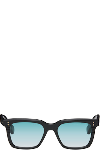 【関税込み】Dita SSENSE限定 ブラック SEQUOIA サングラス Dita: SSENSE Exclusive Black SEQUOIA Sunglasses | SSENSE