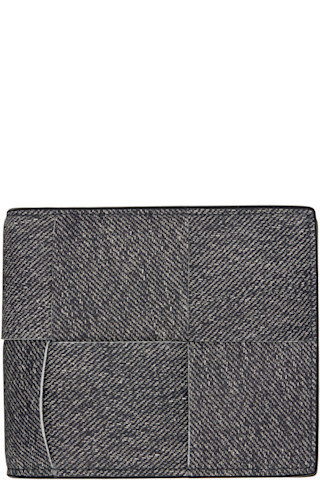 Bottega Veneta: Gray Cassette Bi-Fold Wallet | SSENSE display picture 1