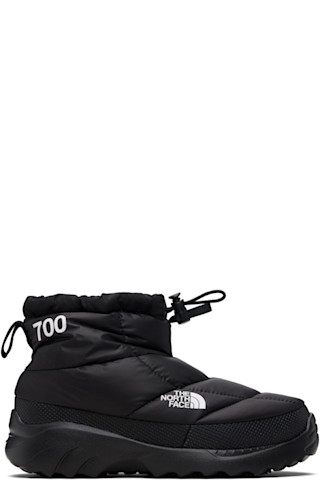 The North Face: Black Nuptse Traction Chukka Boots | SSENSE
