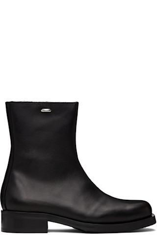 OUR LEGACY: Black Camion Boots | SSENSE