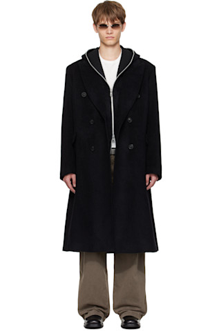 OUR LEGACY: ブラック Whale コート | SSENSE 日本