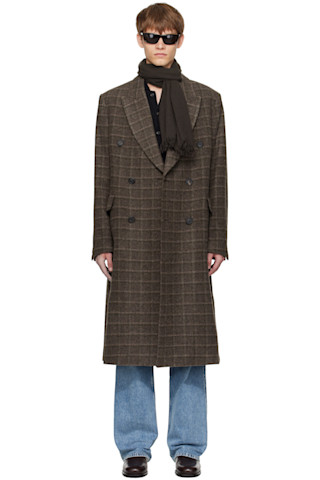 OUR LEGACY: ブラウン Whale コート | SSENSE 日本