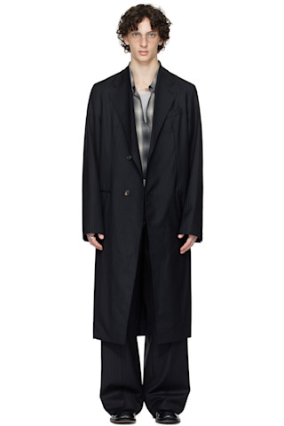 OUR LEGACY: WORK SHOP Emporio Armani ブラック Lungo コート