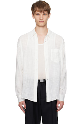 OUR LEGACY: ホワイト Coco シャツ | SSENSE 日本