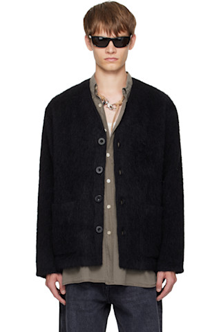 OUR LEGACY: ブラック ウール カーディガン | SSENSE 日本
