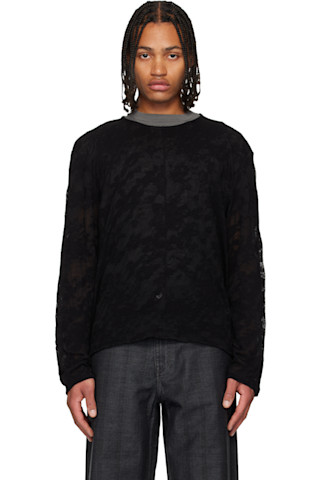 OUR LEGACY: ブラック Double Lock U Neck トップス | SSENSE 日本