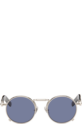 Jean Paul Gaultierのシルバー 'The 56-8171' サングラスがセール中