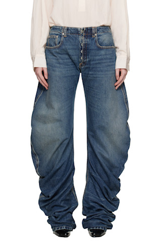 Jean Paul Gaultier　ストレッチデニム サルエル イージーパンツ Jean Paul Gaultier ストレッチデニム サルエル イージーパンツ Jean