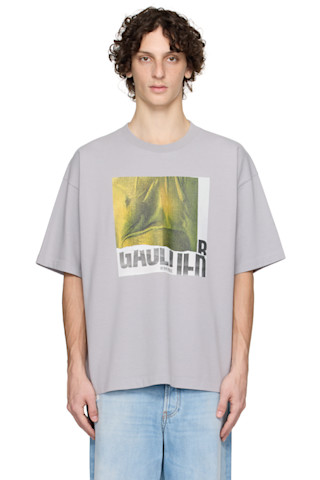 Jean Paul Gaultier: SSENSE限定 グレー Printed Water コットン