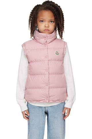 Moncler Enfant ジュニア｜ピンク Badia ダウンベスト | SSENSE 日本