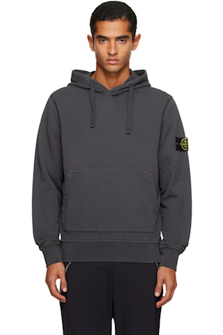 メンズウェア STONE  STONE ISLAND」 “ 526D8 Knit” col. dope gray size M,L,XL （model